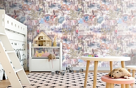 Обои 889435 фото в интерьере детская превью