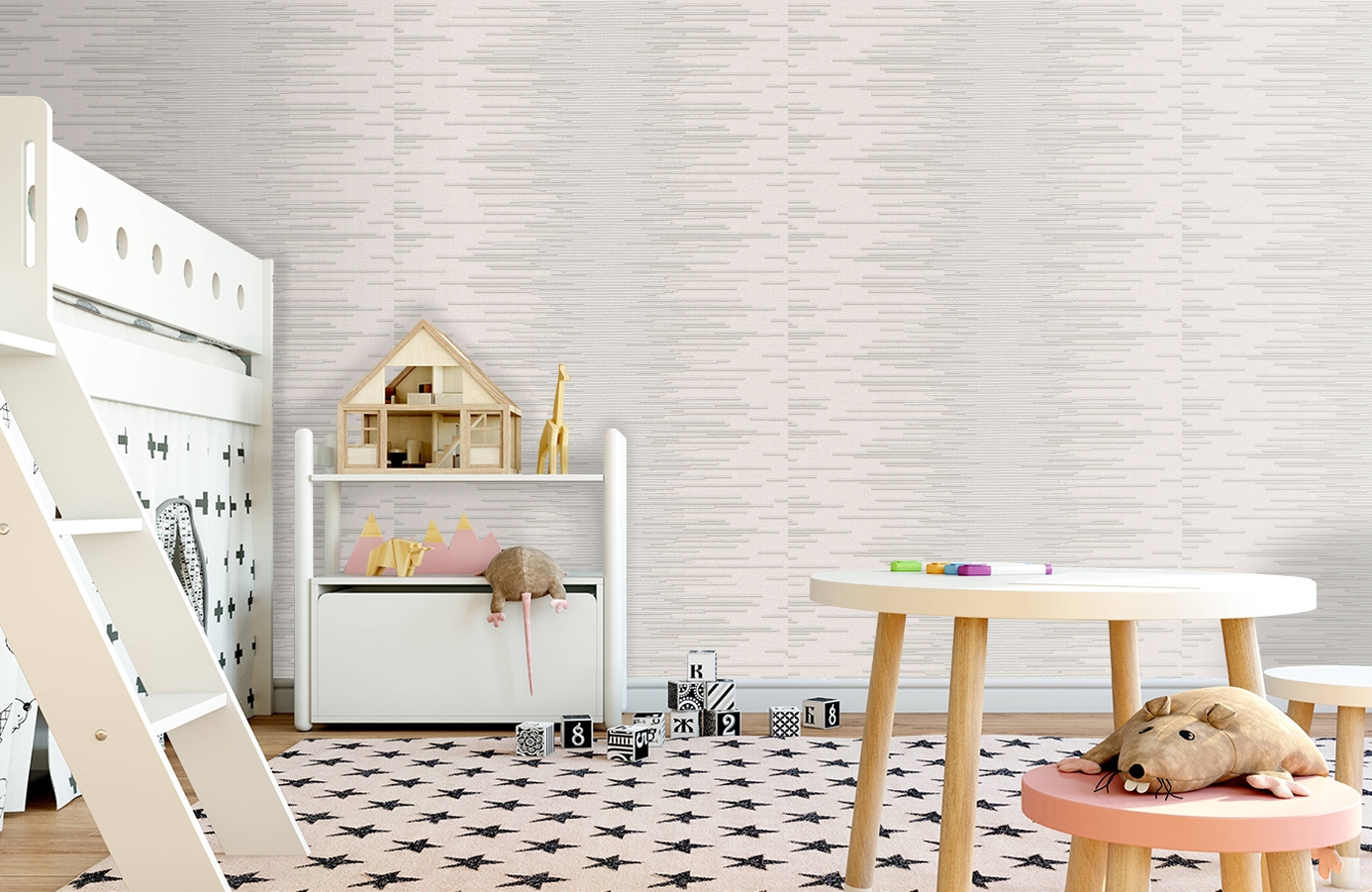 Обои 889478 фото в интерьере детская