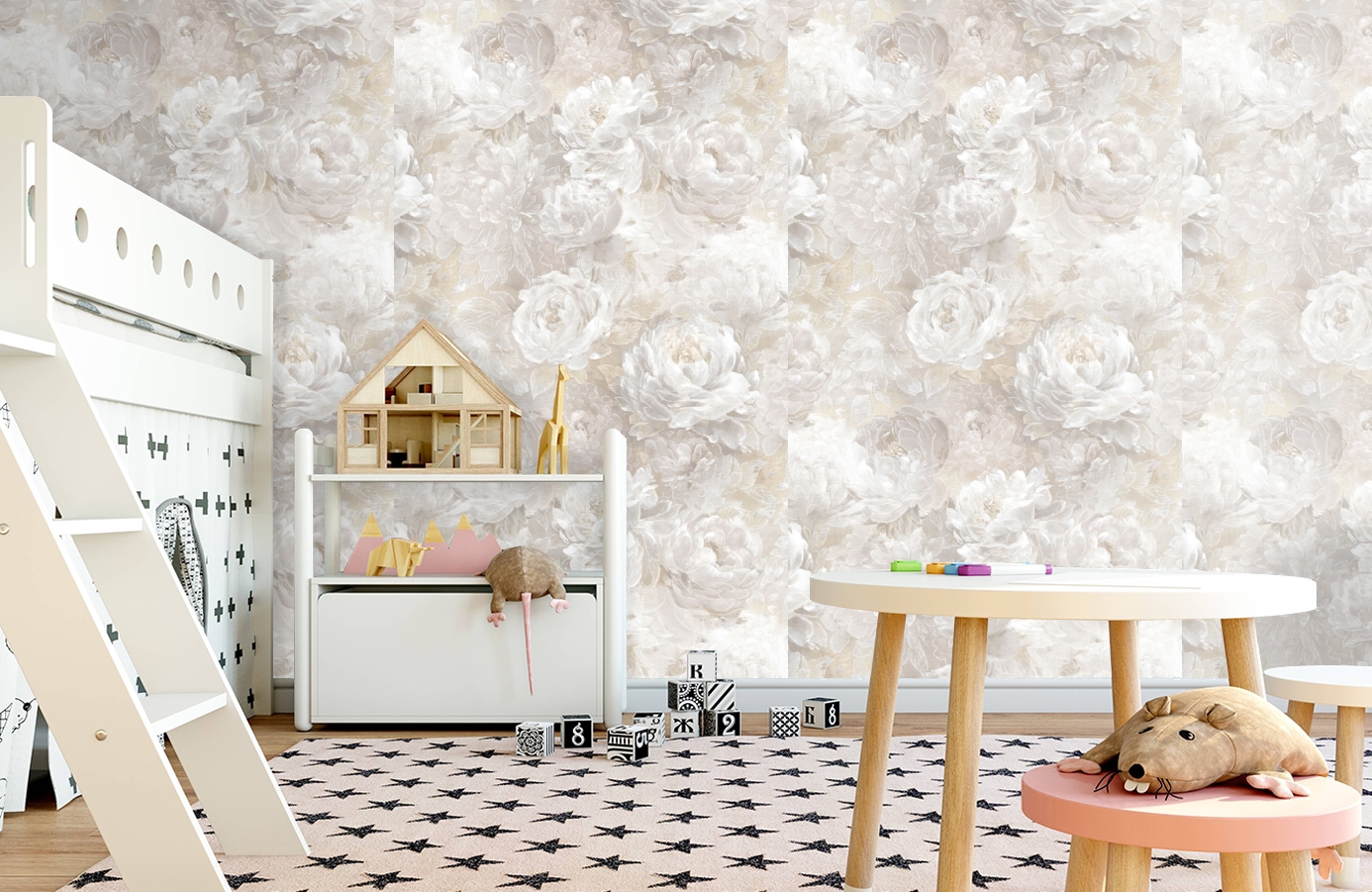 Обои 889832 фото в интерьере детская