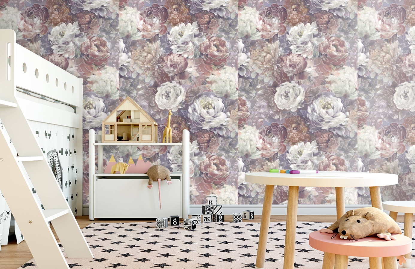 Обои 889835 фото в интерьере детская