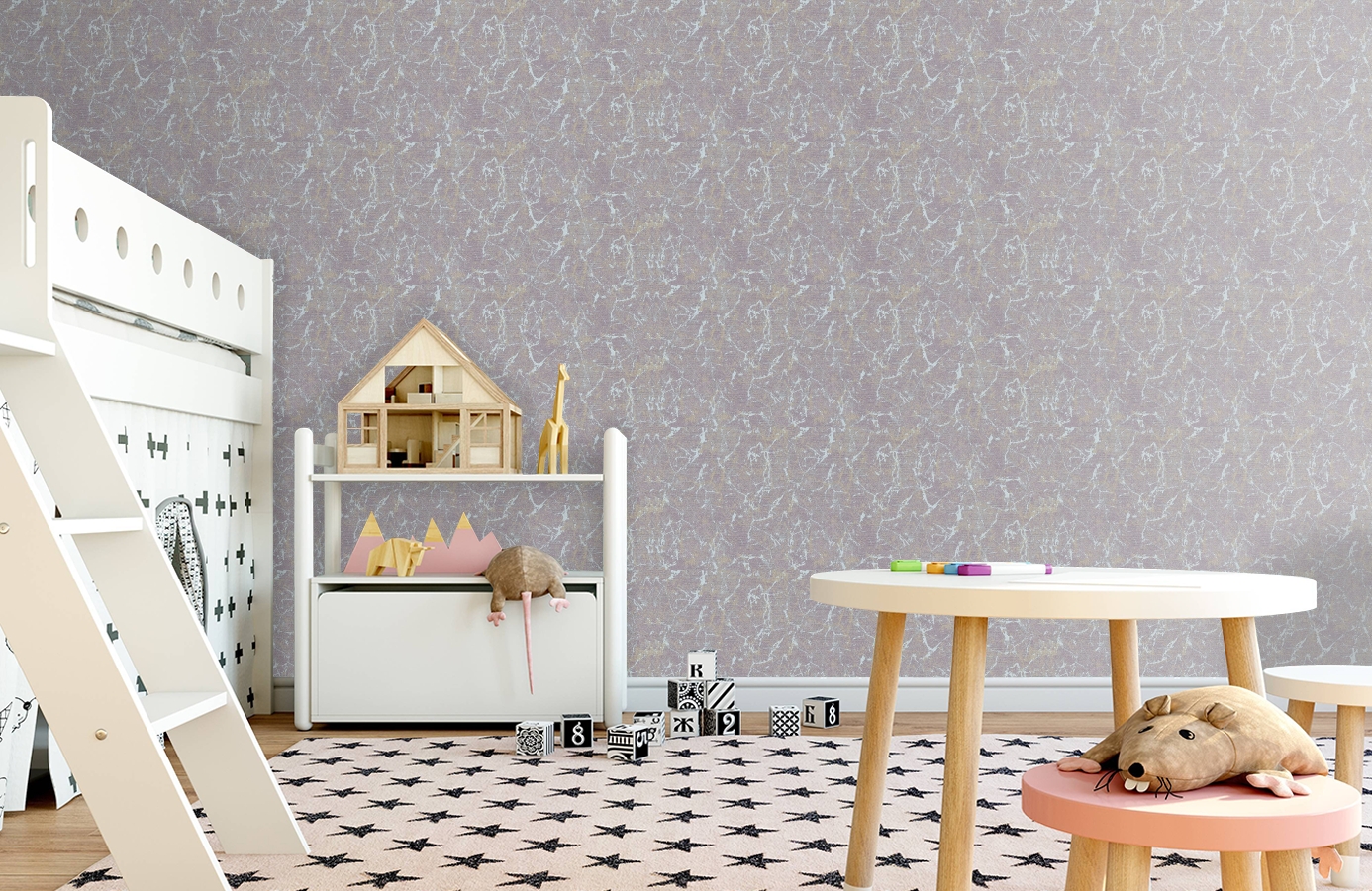 Обои 889923 фото в интерьере детская