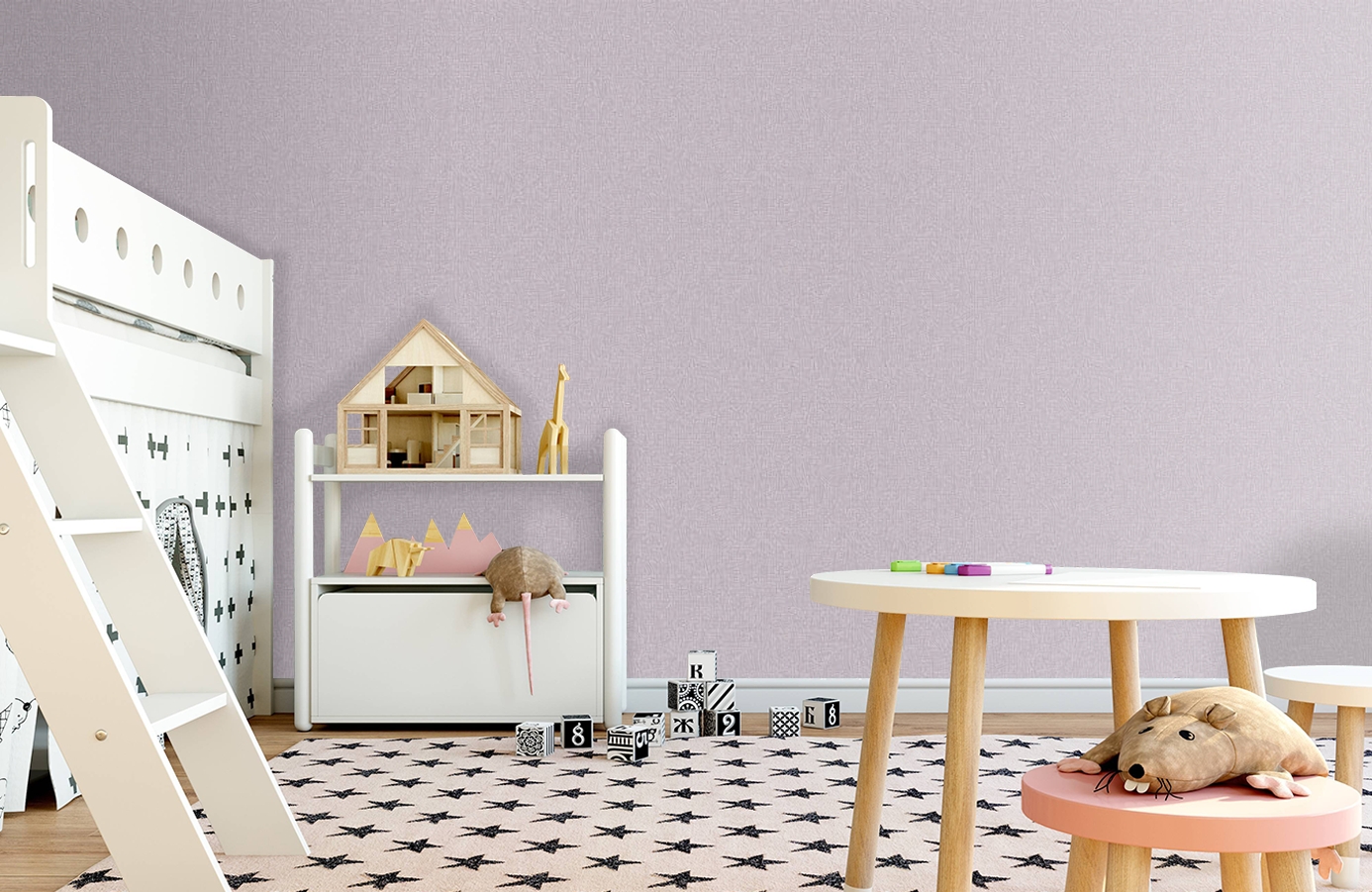 Обои 889966 фото в интерьере детская