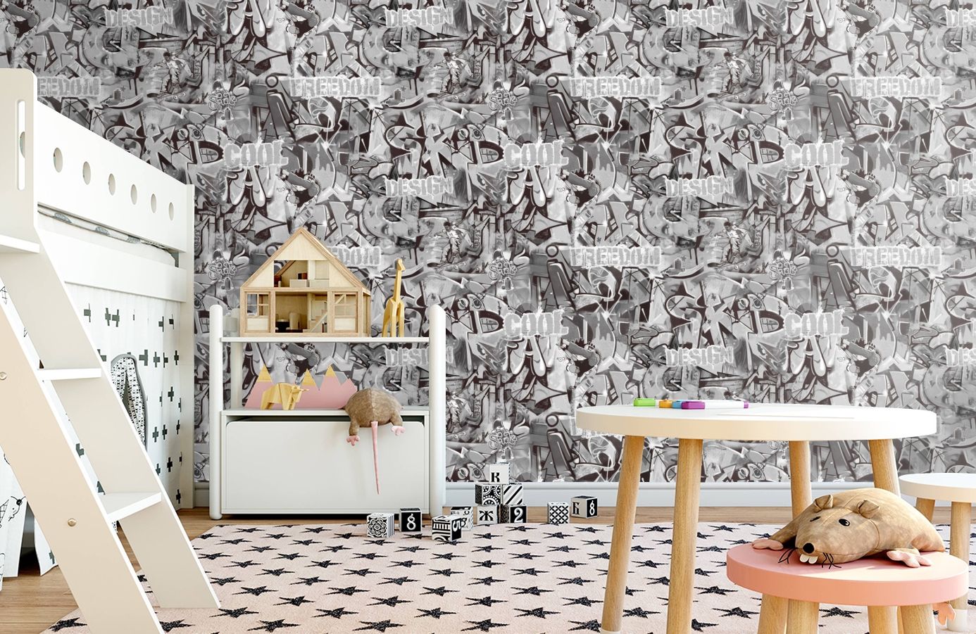 Обои 998171 фото в интерьере детская