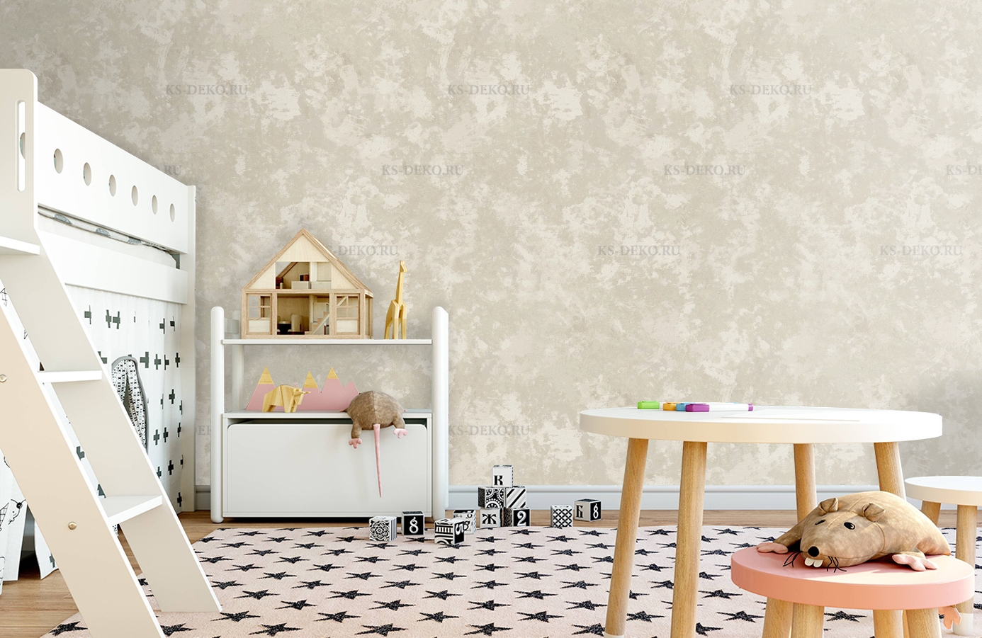 Обои MC11605 фото в интерьере детская