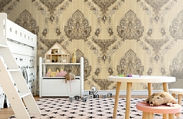 Обои R6401 фото в интерьере детская превью