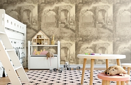 Обои R6618 фото в интерьере детская превью