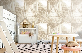 Обои R6624 фото в интерьере детская превью
