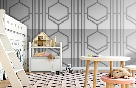 Обои Z6476 фото в интерьере детская превью