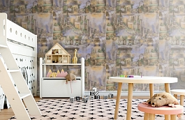 Обои 90011-86 фото в интерьере детская превью