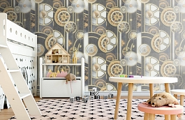 Обои 90017-43 фото в интерьере детская превью
