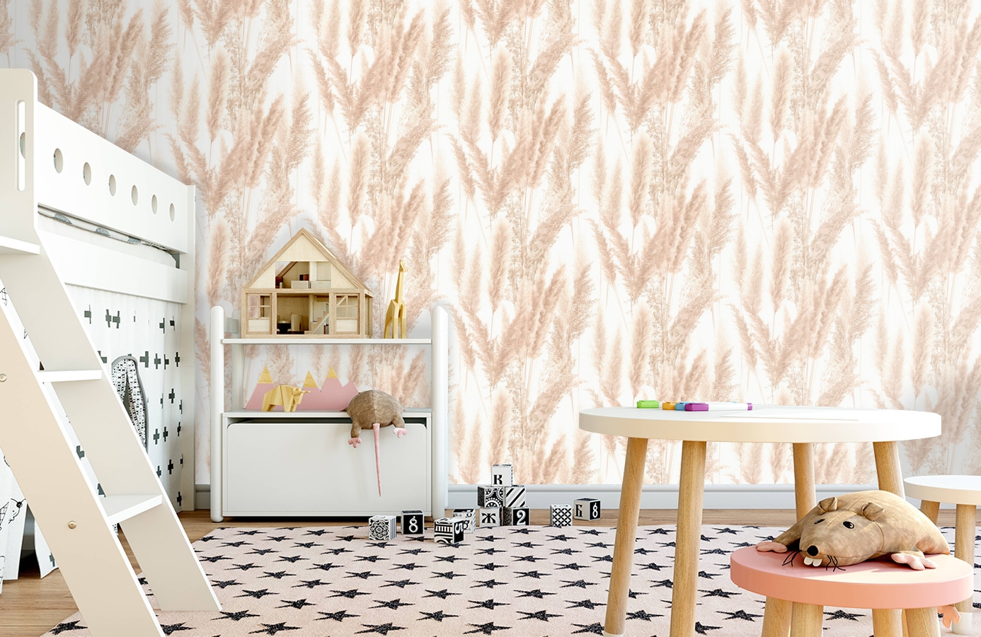Обои VV72086-21 фото в интерьере детская