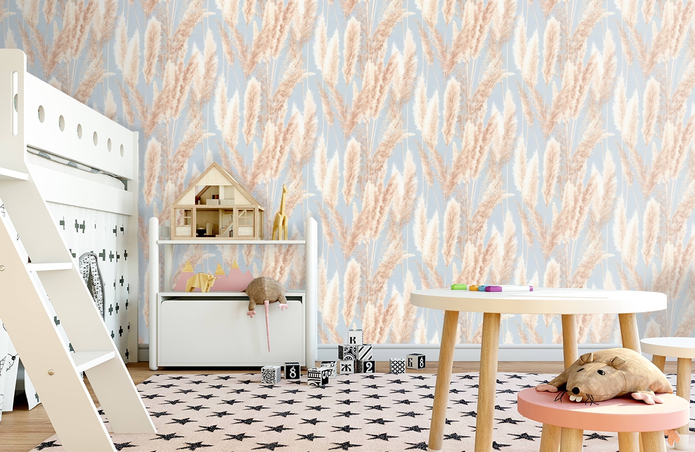 Обои VV72086-62 фото в интерьере детская
