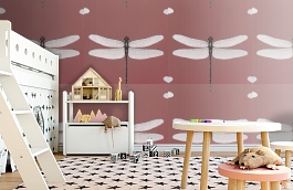 Обои 54426-5 фото в интерьере детская превью