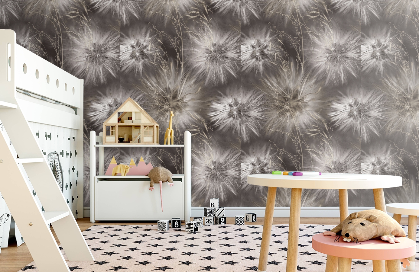 Обои 286819 фото в интерьере детская