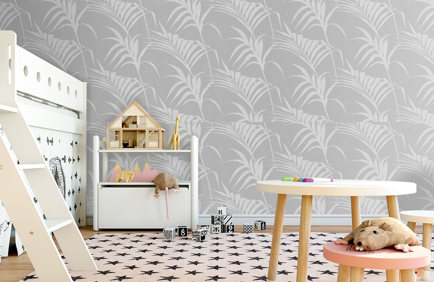 Обои 286837 фото в интерьере детская