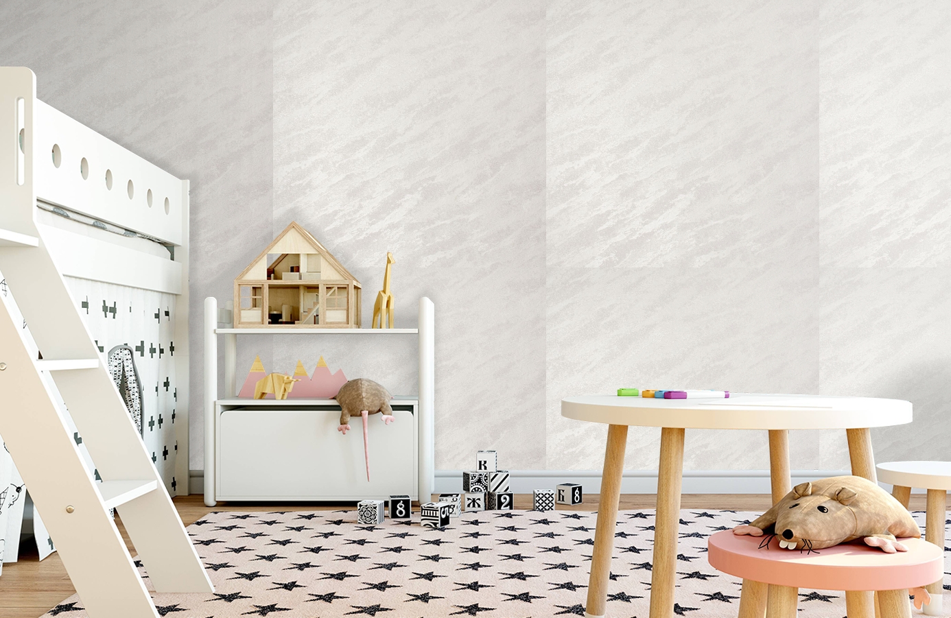 Обои 287366 фото в интерьере детская