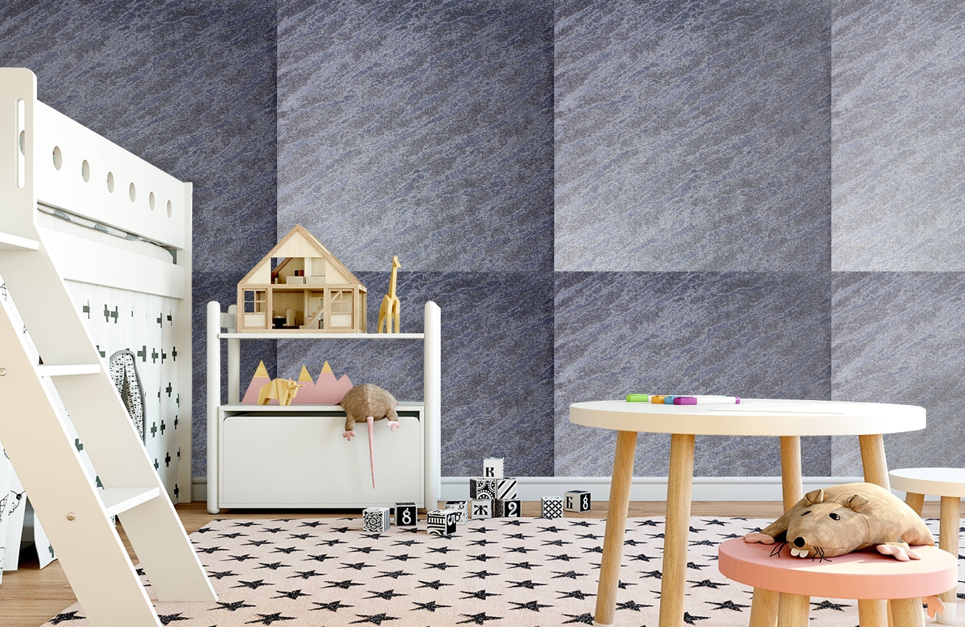 Обои 287369 фото в интерьере детская