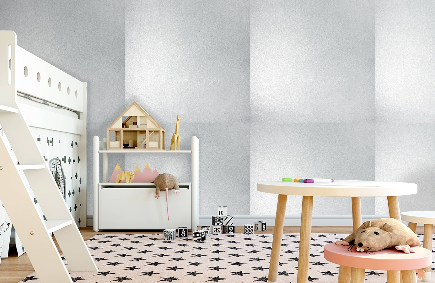 Обои 287377 фото в интерьере детская