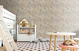 Обои R23819 фото в интерьере детская превью