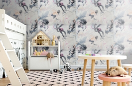 Обои 11167-04 фото в интерьере детская превью
