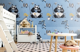 Обои 11234-03 фото в интерьере детская превью