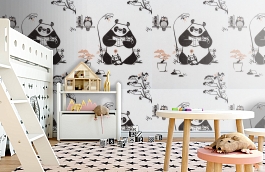 Обои 11234-04 фото в интерьере детская превью