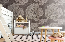 Обои 10-aur-p фото в интерьере детская превью