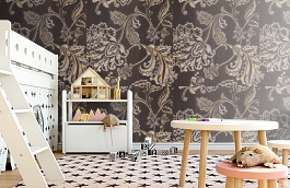 Обои 2_BTC_C фото в интерьере детская превью