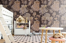 Обои 4_BTC_C фото в интерьере детская превью