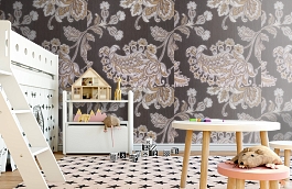 Обои 5_BTC_C фото в интерьере детская превью