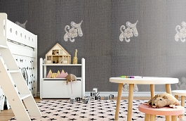 Обои 5_BTC_F фото в интерьере детская превью