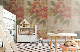 Обои 5CRE-F фото в интерьере детская превью