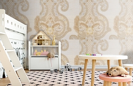 Обои AZZ-1V фото в интерьере детская превью