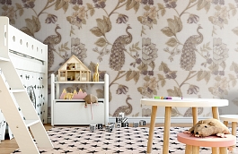 Обои AZZ-6P фото в интерьере детская превью