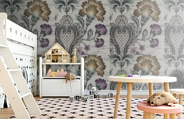 Обои AZZ-6V фото в интерьере детская превью