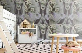 Обои AZZ-80 фото в интерьере детская превью