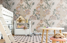 Обои AZZ-8D фото в интерьере детская превью