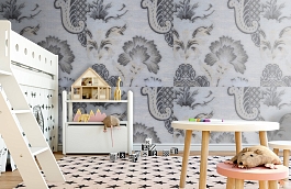 Обои AZZ-9V фото в интерьере детская превью