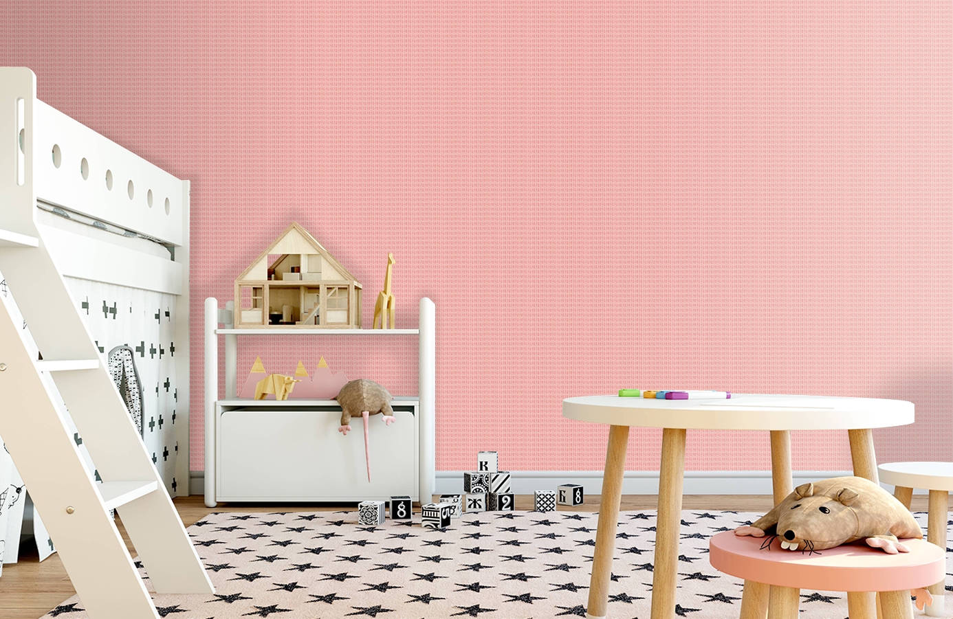Обои 98/9041 фото в интерьере детская