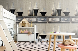 Обои OR404 фото в интерьере детская превью