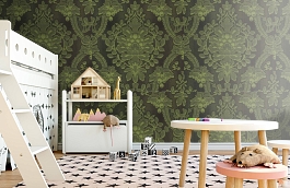 Обои 62V фото в интерьере детская превью