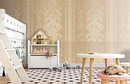 Обои KTE06018 фото в интерьере детская превью