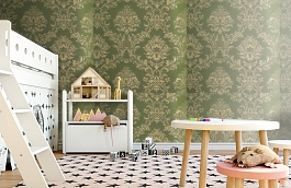 Обои KTE10002 фото в интерьере детская превью