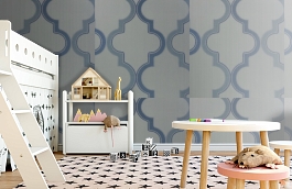 Обои 9600B1 фото в интерьере детская превью