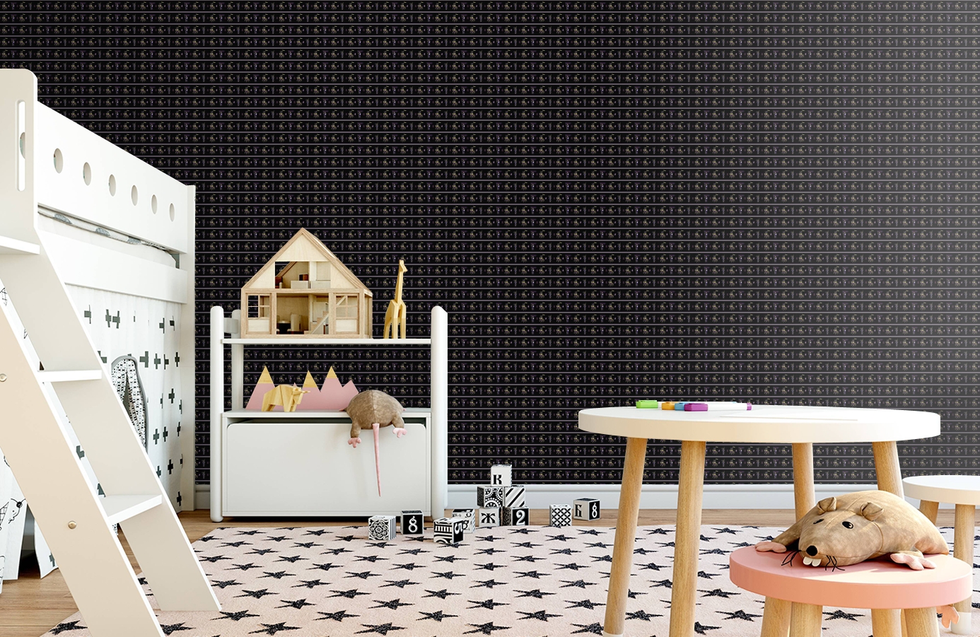 Обои 174903 фото в интерьере детская