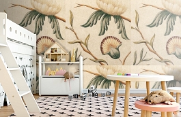 Обои Adams-Eden-1275491599697 фото в интерьере детская превью