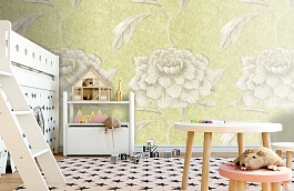 Обои Jasperpeony-Celadon-Wpcw1 фото в интерьере детская превью