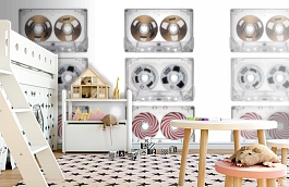 Обои P132402-3 фото в интерьере детская превью