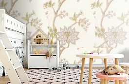Обои Indienne 3 фото в интерьере детская превью
