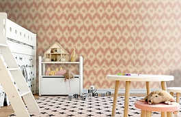Обои Flamme De France Rose Fab фото в интерьере детская превью